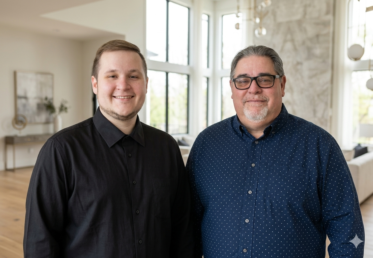 Dale and Chris Miller, the Miller Real Estate Network father-and-son team